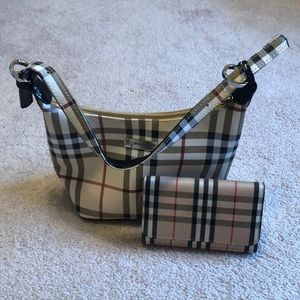 Small purse and matching wallet